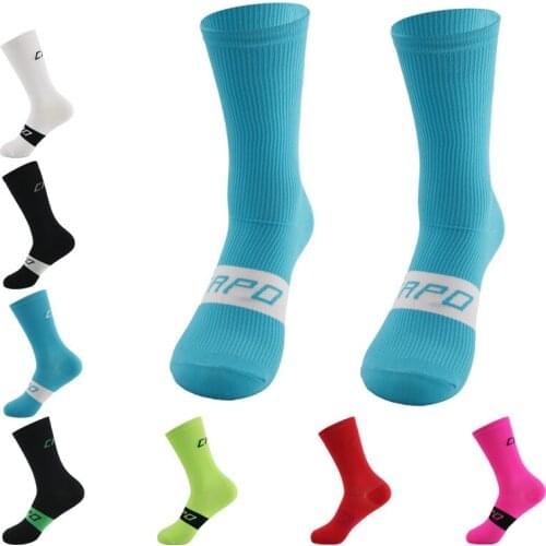 Men Training Socks Lined with Ankle Socks in Tube Fashion Multicolor Sports Anti Slip Socks