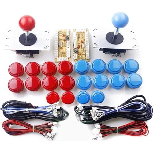 DIY Kits Parts USB Encoder For PC China Sanwa Joystick 20Pcs Push Buttons High Quality PC Encoder Board