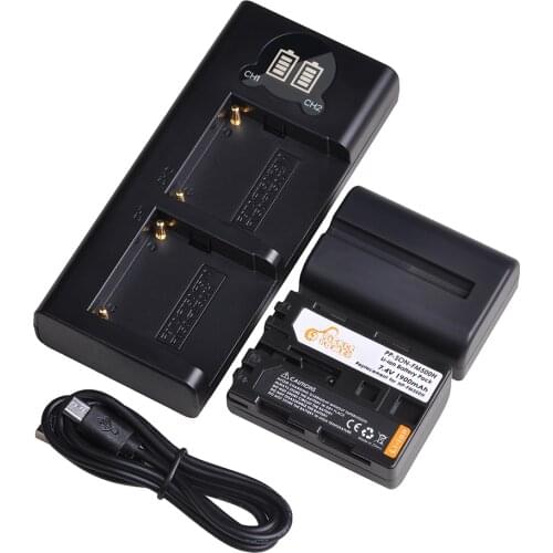 Bateria NP-FM500H NPFM500H Battery+Charger for Sony Alpha A58 DSLR-A350 A300 A350 A450 A500 A550 A560 A580 A700 A99 A850 SLT-A57