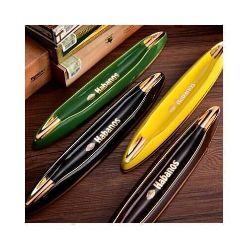 Cigar bone china ashtray personality fashion style living room ashtray multiple colors