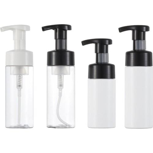100/150ml Foam Pump Bottle Plastic Empty Foam Dispenser Bottle Travel Refillable Hand Soap Shampoo Lotion Foaming Maker