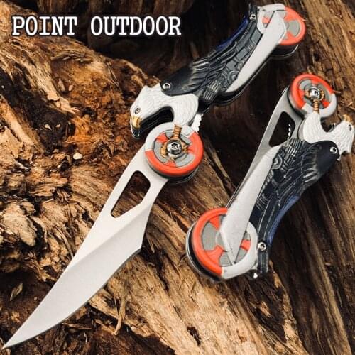 Limited Edition Tactical Pocket Folding Knife Outdoor Survival Hunting Knives Creative Eagle Motorcycle Fantasy Collection