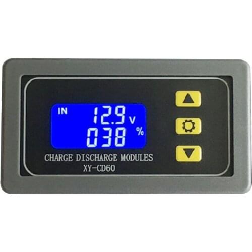 XY-CD60 Solar Battery Charger Controller Module DC6-60V Charging Discharge Control Low Voltage Current Protection Board