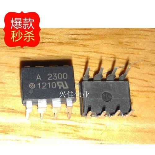 10PCS New original authentic A2300 HCPL-2300 HCPL-A2300 DIP8 optocoupler spot