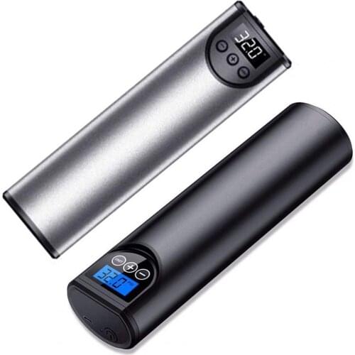 12V 150PSI Rechargeable Air Pump Tire Inflator Cordless Portable Compressor LED lighting Tyre Pump For Car Bicycle Tires Balls