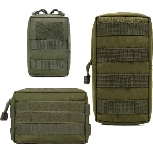 2021 Men Tactical Molle Pouch Military Combat Vest EDC Waist Belt Bag Outdoor Hunting Camping Airsoft Game Accessory Bags Pack