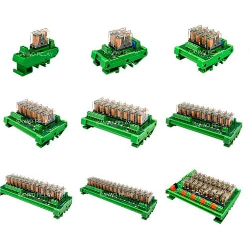 8-channel Relay Module PLC Amplifier Board Driver Board Output Board TKG2R-1E-824 Input Signal NPN PNP