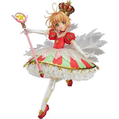 Anime Cardcaptor Sakura Sakura Kinomoto PVC Action Figure Toys Japanese Anime Figure Model Toy Collectible Doll Gift