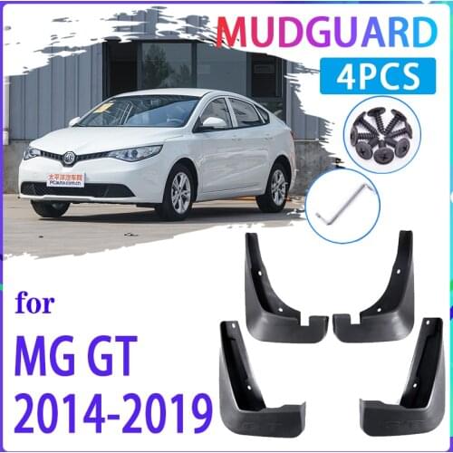 4 PCS Car Mud Flaps for MG GT MGGT 2014 2015 2016 2017 2018 2019 Mudguard Splash Guards Fender Mudflaps Auto Accessories