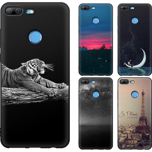 Case For Huawei Honor 9 Lite,Mobile Phone Shell, TPU Material Painted Beautiful Cartoon Color Painting Case.46 Colors