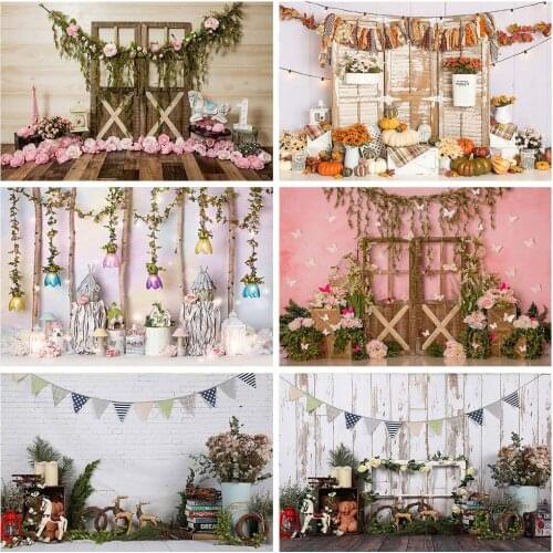 Baby Shower Backdrops Newborn Birthday Party Decoration Background Prop Children Photography Background For Photo Studio