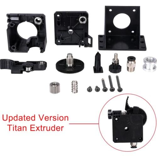 3D Printer Parts Titan Extruder Fully Kits+Nema 17 Stepper Motor+V6 J-head Hotend Bowden Extruder 1.75MM Filament Feeder Bracket