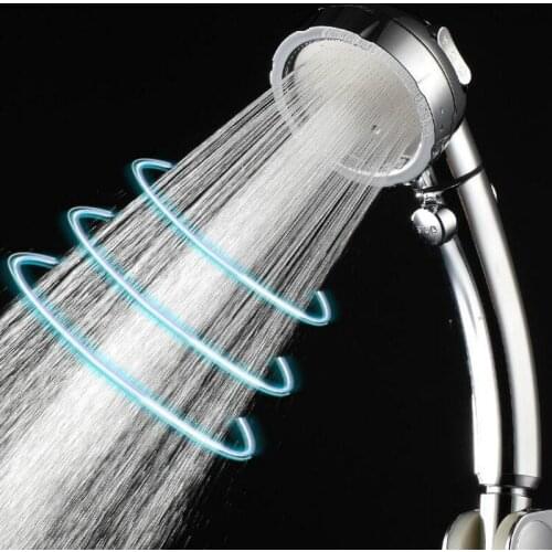 Water-saving Pressurized Shower One-button Water Stop, Multi-function Handheld Shower Head, Detachable and Anti-clogging H8174