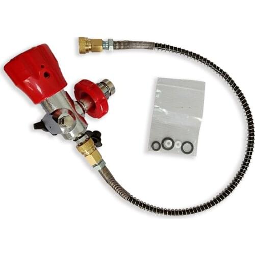 AC901 Valve Pcp Condor Filling/Gas Station 4500 Psi Co2 Adapter For Scuba Tank Softgun Paintball Compressed Air Gun 5 5