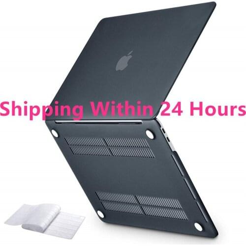 Matte/Crystal Hard Shell Case Keyboard cover For New Macbook Pro 13 15 Touch Bar Air Pro Retina 11 12 13 15 16 inchs A2141 A2159
