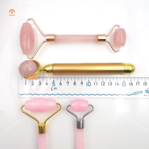 Natural Jade Portable Pratical Facial Massage Roller Anti Wrinkle Face Slimming Shaper Foot Relaxation Beauty Tool For Women