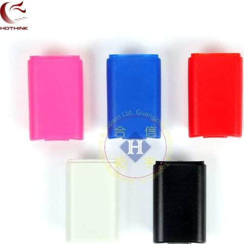 HOTHINK 50pcs/lot NEW Battery pack Case Back Cover Shell Kit for Xbox 360 Wireless Controller gamepad
