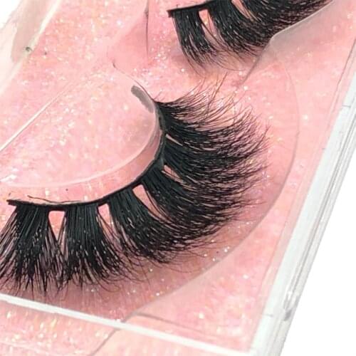 3D Mink Lashes Mink Eyelashes Big Dramatic Volumn Eyelashes Strip Thick False Eyelash 100% Cruelty Free Mink Makeup Lashes