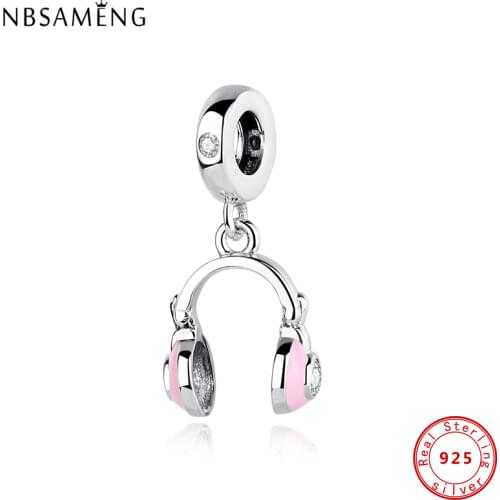 100% Original CZ 925 Sterling Silver Beads HeadsetCharms For Jewelry Making Tree Of Life Fit Bracelet Necklace DIY Women