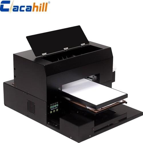 UV flatbed printer A3 size with RIP software for mobile phone case/acrylic/metal/photo colorful printing
