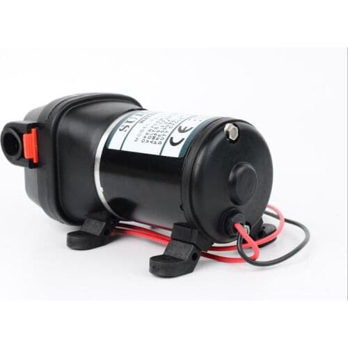 Portable DC 24V Electric High Pressure Water Pump 24.4W 10L/min High Flow Diaphragm Pump