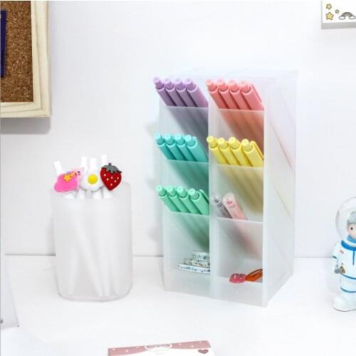 School desktop storage box stationery box school logistics department through pencil bag gift tools