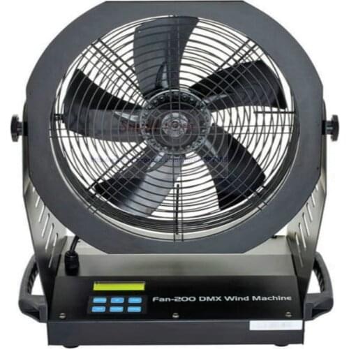 2020 New 200W Professional Stage Fan DMX 512 Special Effect Fan Snowflake Smoke Machine Stage Performance Fan Disco DJ Equipment