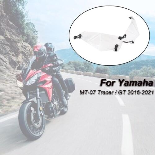 For Yamaha MT07 Tracer/GT 2016-2021 2020 2019 2018 2017 Motorcycle Headlamp Protectors Headlight Guard Protector Cover