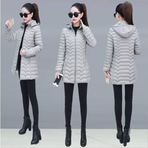 Women Winter Coat 2021 New Ultra Light Slim 90% White Duck Down Jackets Plus Size Female Long Down Coat Portable Warm Outerwear