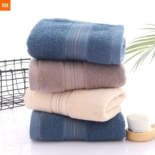 1pcs new xiaomi cotton towel 74*34cm increase thickening household soft cotton face towel daily gifts Skin-friendly wholesale