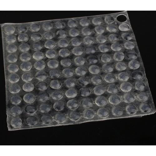 100Pcs/Lot Self Adhesive Rubber Feet Clear Semicircle Bumpers Door Buffer Pad Silicone Transparent Buffer Bumper Stop Cushion