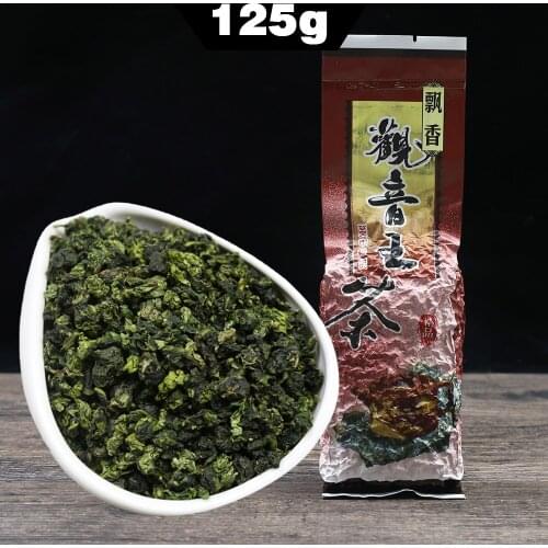 2021 Ti Kuan Yin Tea for Weight Loss Tiguanin Tea Tea Green Oolong Chinese Tea with Vacuum Packing 125g