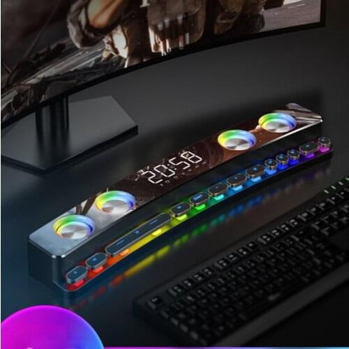 Sh39 Wireless Bluetooth Multimedia Integrated Mobile Phone Gaming Electronic Sports Colorful Lights Cool