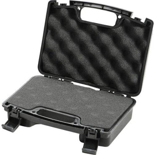 Hunting ABS Pistol Case Tactical Hard Pistol Storage Case Gun Case Padded Hunting Accessories Carry Boxs for Hunting Airsoft