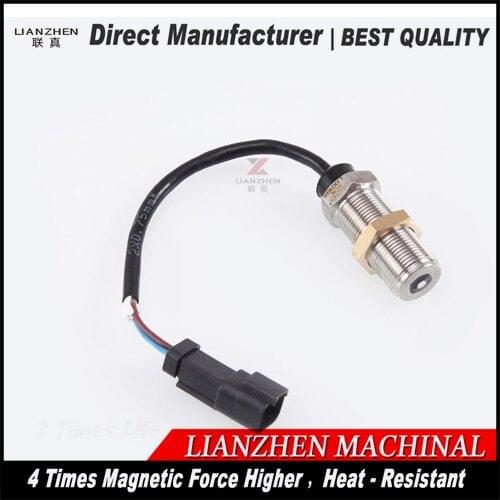 Excavator speed sensor YC135 RPM sensor Yuchai Revolution sensor for YC135 yuchai