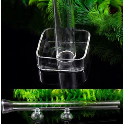 Hot Sale Practical Shrimp Feeding Food Glass Tube Suction F Aquarium Fish Tank Supply Dropshipping