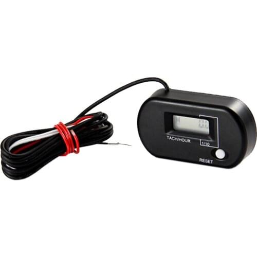 Free Shipping RPM Indicator Engine Counter for 2/4 Stroke Gasoline Engine Paramotor Engine lawn mower pit bike marine chainsaw