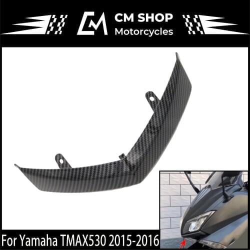 YAMAHA Motorcycle Carbon Fiber Front Fairing ABS Material Under Front Cover TMAX530 2015 2016