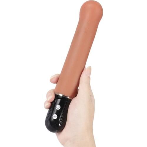 SheQu 10 Speeds Realistic Dildo Vibrator Female Masturbation Vagina Silicone Massage Wand G-spot Stimulate Sex Toys For Women