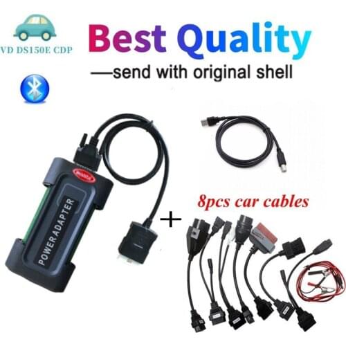 Vd tcs cdp pro OBDII 2017.R1 2016.R0 keygen for delphis Car Diagnostic Interface Tool vd ds150e cdp scanner Adapter With shell