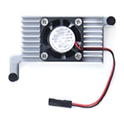 Heat sink with fan Aluminum alloy material to send heat dissipation stickers for NanoPi M1 Plus/A64 development board