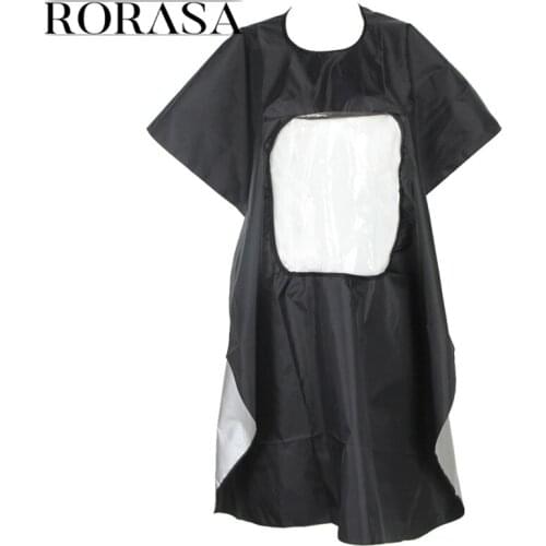 1Pcs Hot Black Professional Hairdressing Barber Cape Apron Hairdressing Hair Cutting Gown Cape Waterproof Cloth For Barber Apron