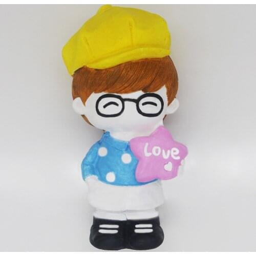 3D Cubic Boy Silicone Mousse Moulder Cake Decorative Model Chocolate Moulder Moulder C1230