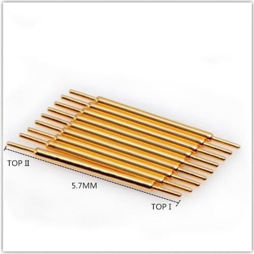 BGA Test Probe 078-BB/BF Head Length 5.7mm Spring Needle Full Gold-Plated Double Head Needle High Precision Double Head Probe