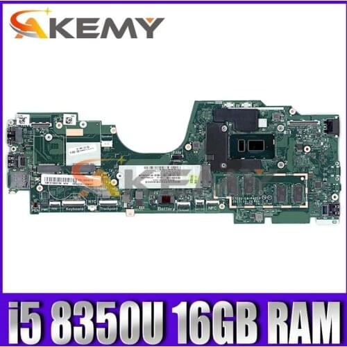 For Lenovo Thinkpad Yoga X380 Laptop motherboard LA-F421P With CPU i5-8350U 16G RAM FRU 5B20X01205