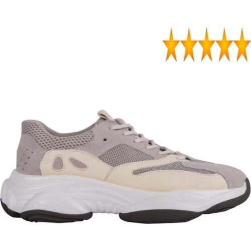 Breathable Summer Men Luxury Trainers Patchwork Mesh Sneakers Street Style Vintage Hip Hop Casual Flat Yellow Shoes