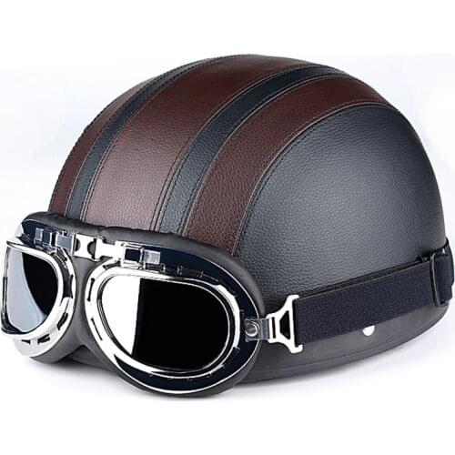 Summer Motorcycle Motorbike Vespa Open Face Half Helmet Casco Capacete Moto Scooter Helmets & Goggles