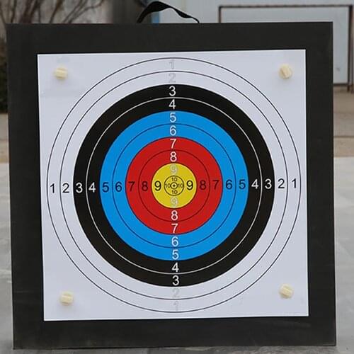 Archery Target Outdoor Bow and Arrows Eva Target 50 X 50 X 6Cm