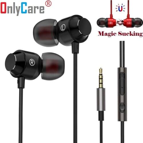 Magnetic Metal Heavy Bass Earpiece For OnePlus One JBL Headset Earphones Earbuds Fone De Ouvido