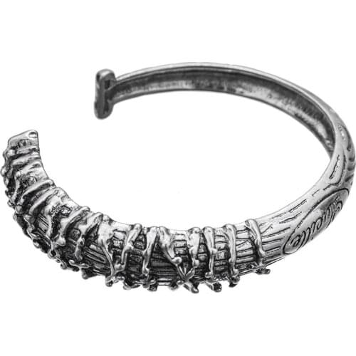 Horror Movie The Walking Dead Fashion Letter Bangles Negan Bat Stick LUCILLE Sword Logo Bracelets Lady Girl Jewelry Gift